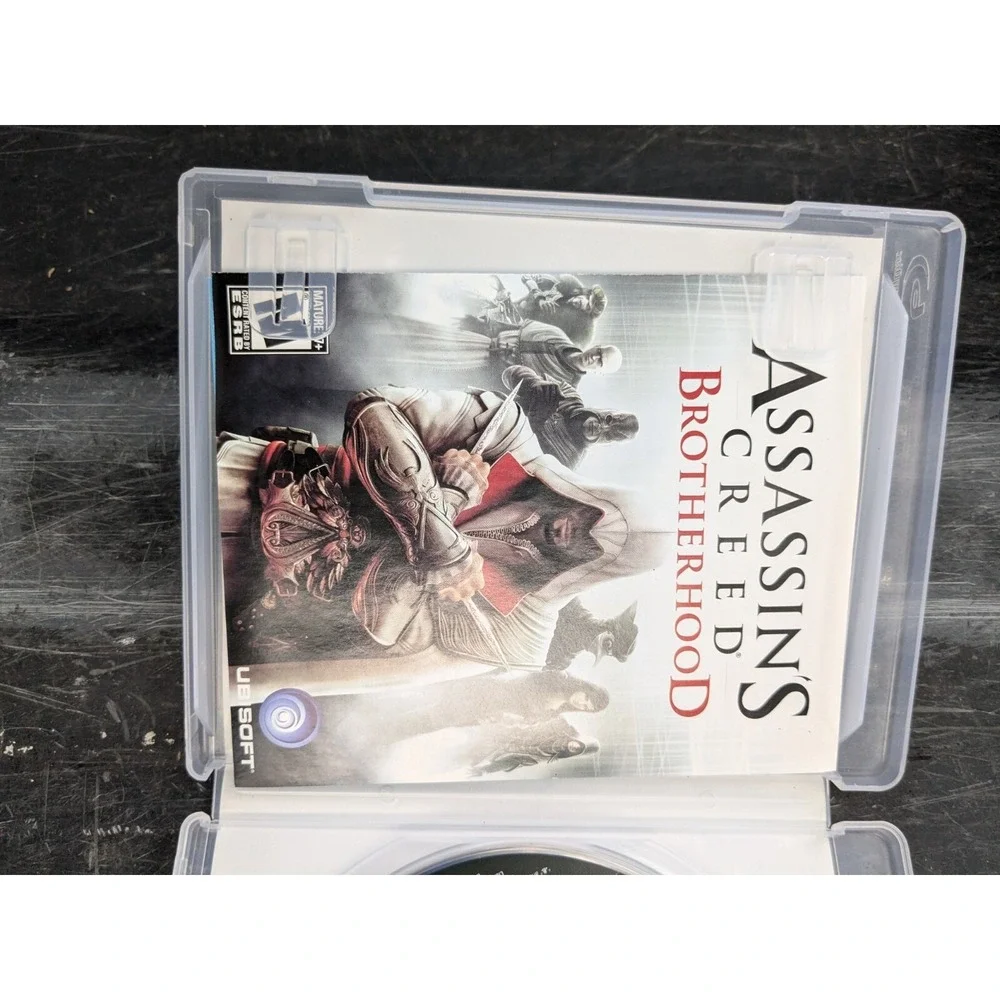 Assassin's Creed: Brotherhood (Sony PlayStation 3, 2010) - CIB Tested & Working